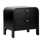 Cheltenham Bedside Table - Black