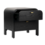 Cheltenham Bedside Table - Black