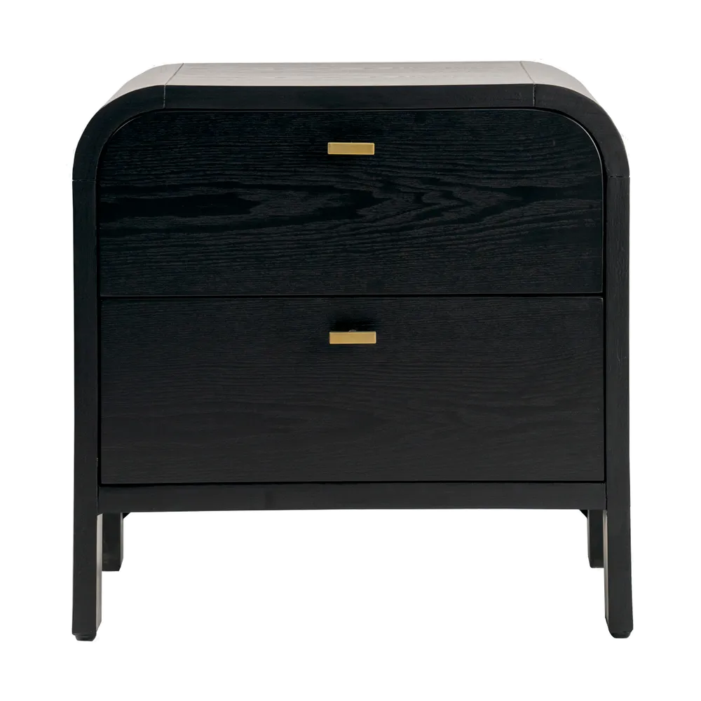 Cheltenham Bedside Table - Black