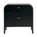 Cheltenham Bedside Table - Black