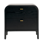 Cheltenham Bedside Table - Black