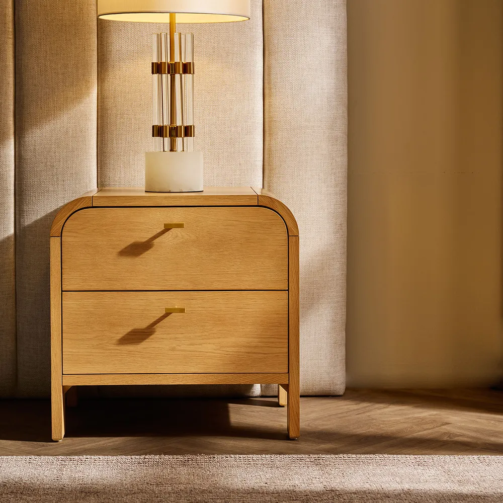 Cheltenham Bedside Table - Natural Oak
