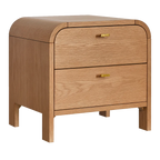 Chisholm Bedside Table - Natural Oak