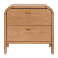 Cheltenham Bedside Table - Natural Oak