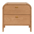 Chisholm Bedside Table - Natural Oak