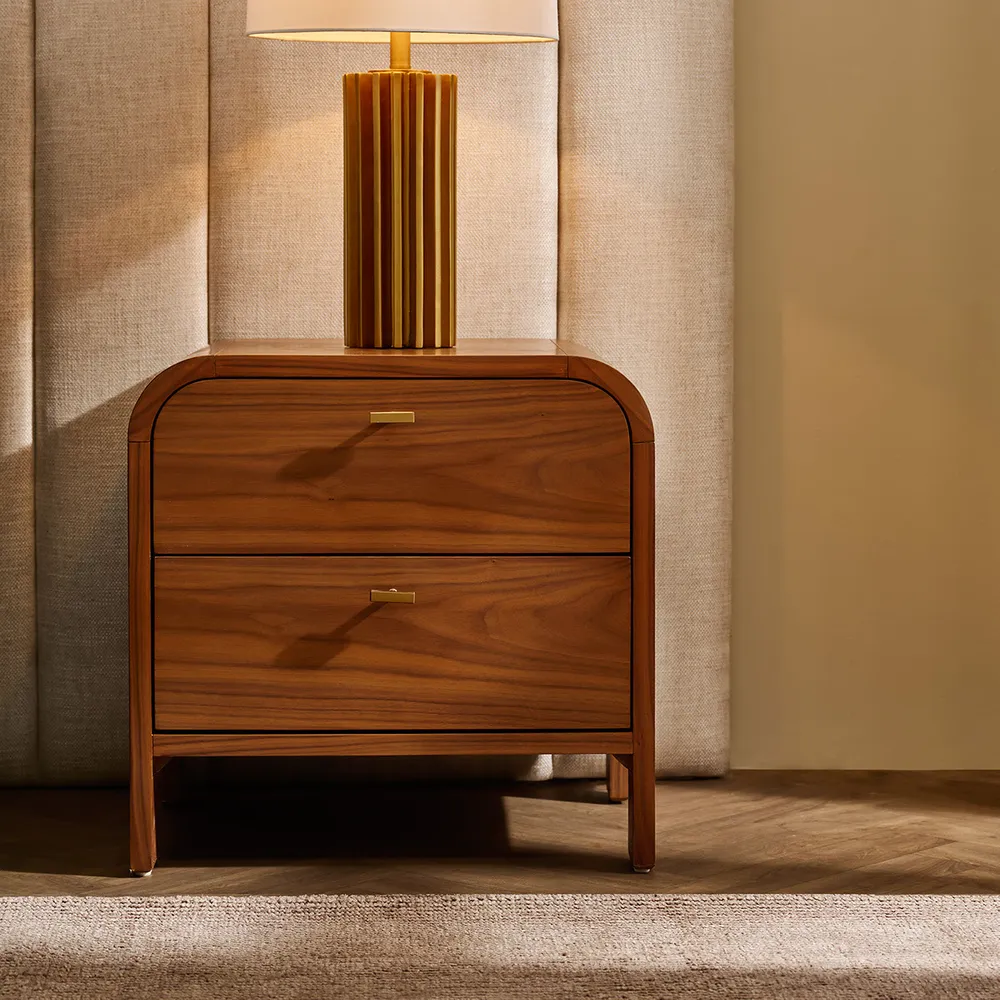 Cheltenham Bedside Table - Walnut