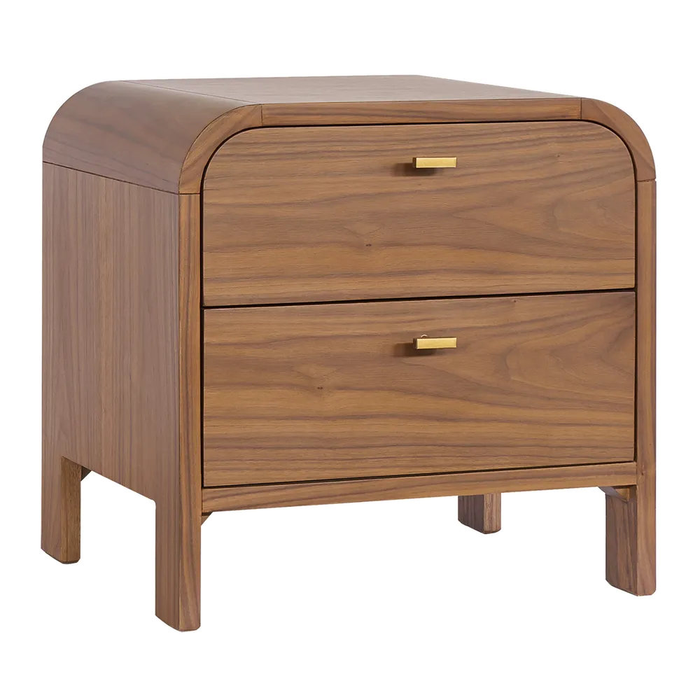 Cheltenham Bedside Table - Walnut