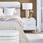 Cheltenham Bedside Table - White