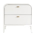 Chisholm Bedside Table - White