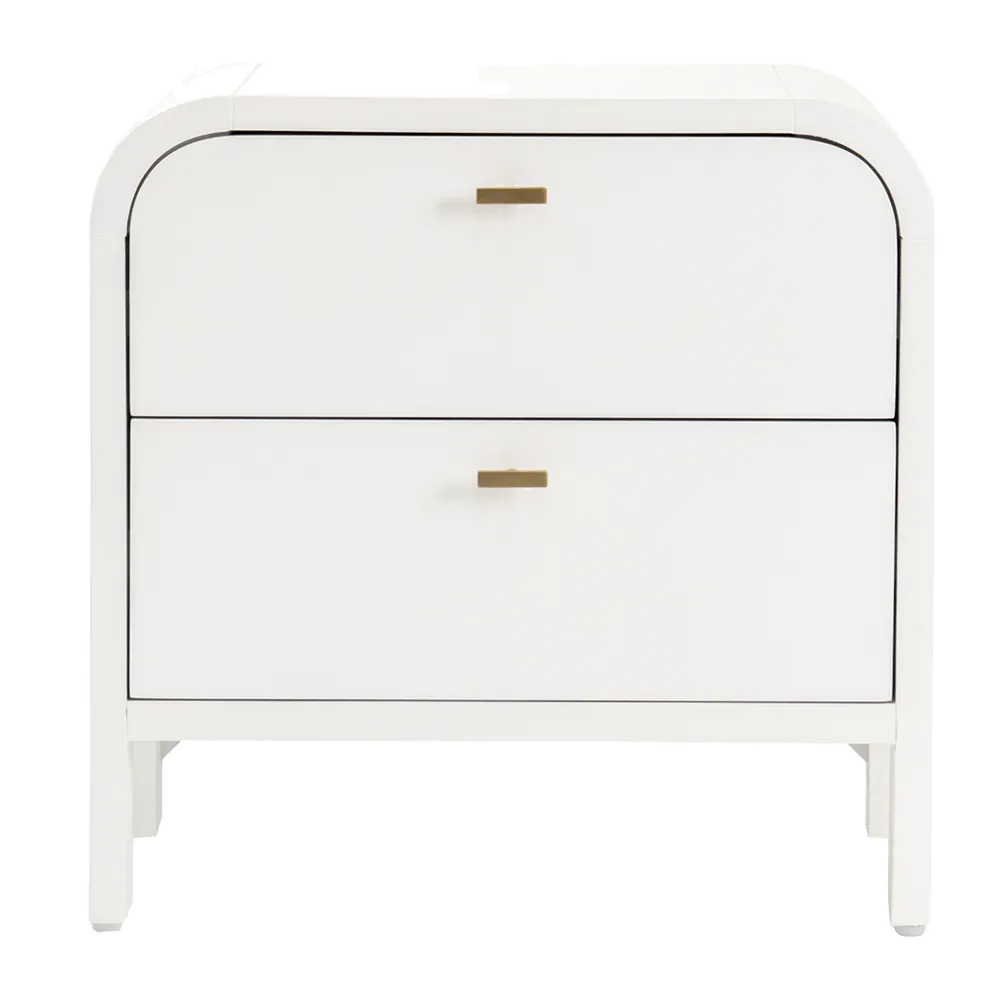Cheltenham Bedside Table - White
