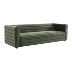 Colorado 3 Seater Sofa - Satin Moss Velvet