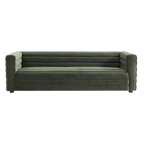 Colorado 3 Seater Sofa - Satin Moss Velvet