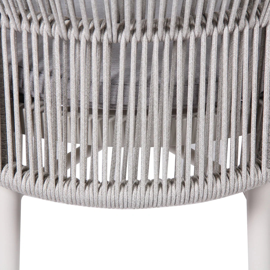 Sand White Outdoor Dining Chair - Light Grey (Set of 2)