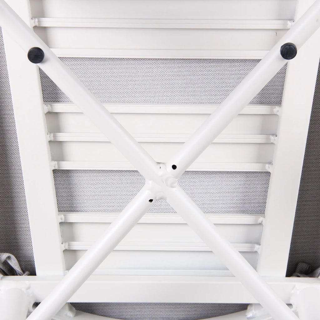 Sand White Outdoor Dining Chair - Light Grey (Set of 2)