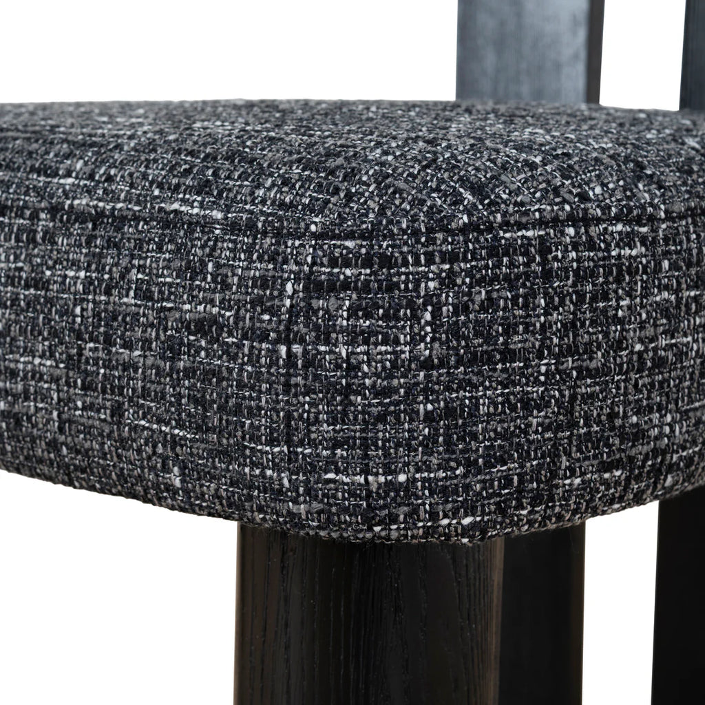 Black Dining Chair - Field Charcoal (Set of 2)