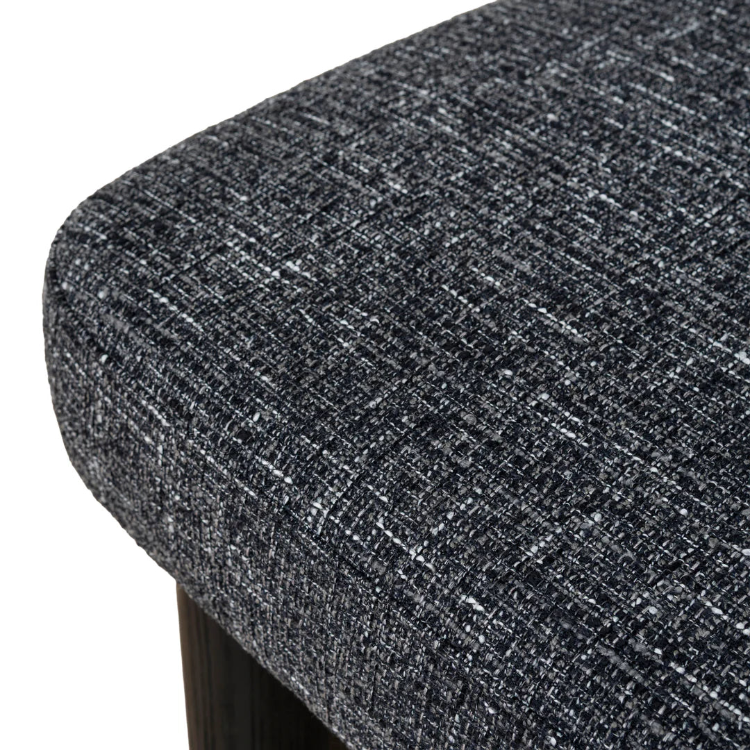 Black Dining Chair - Field Charcoal (Set of 2)