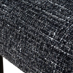 Black Dining Chair - Field Charcoal (Set of 2)