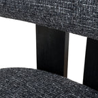 Black Dining Chair - Field Charcoal (Set of 2)