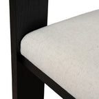 Black ELM Dining Chair - Dawn Beige (Set of 2)