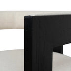 Black ELM Dining Chair - Dawn Beige (Set of 2)