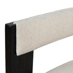 Black ELM Dining Chair - Dawn Beige (Set of 2)