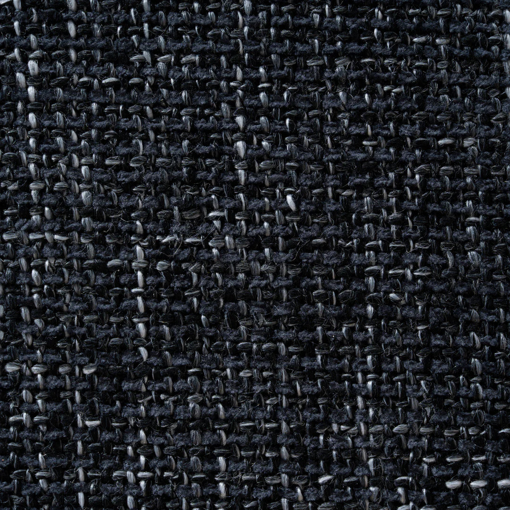 Fabric Dining Chair - Dark Grey with Rattan Back (Set of 2)