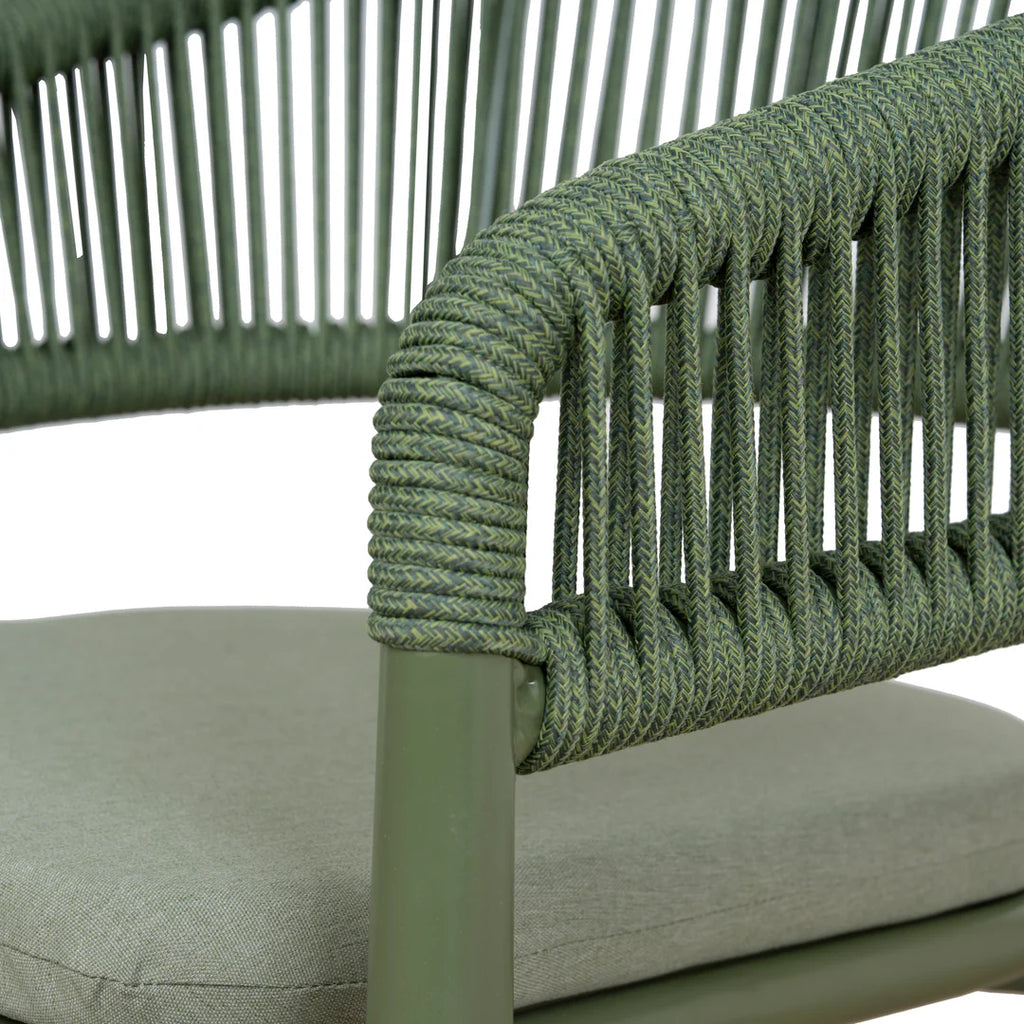 Outdoor Dining Chair - Army Green (Set of 2)