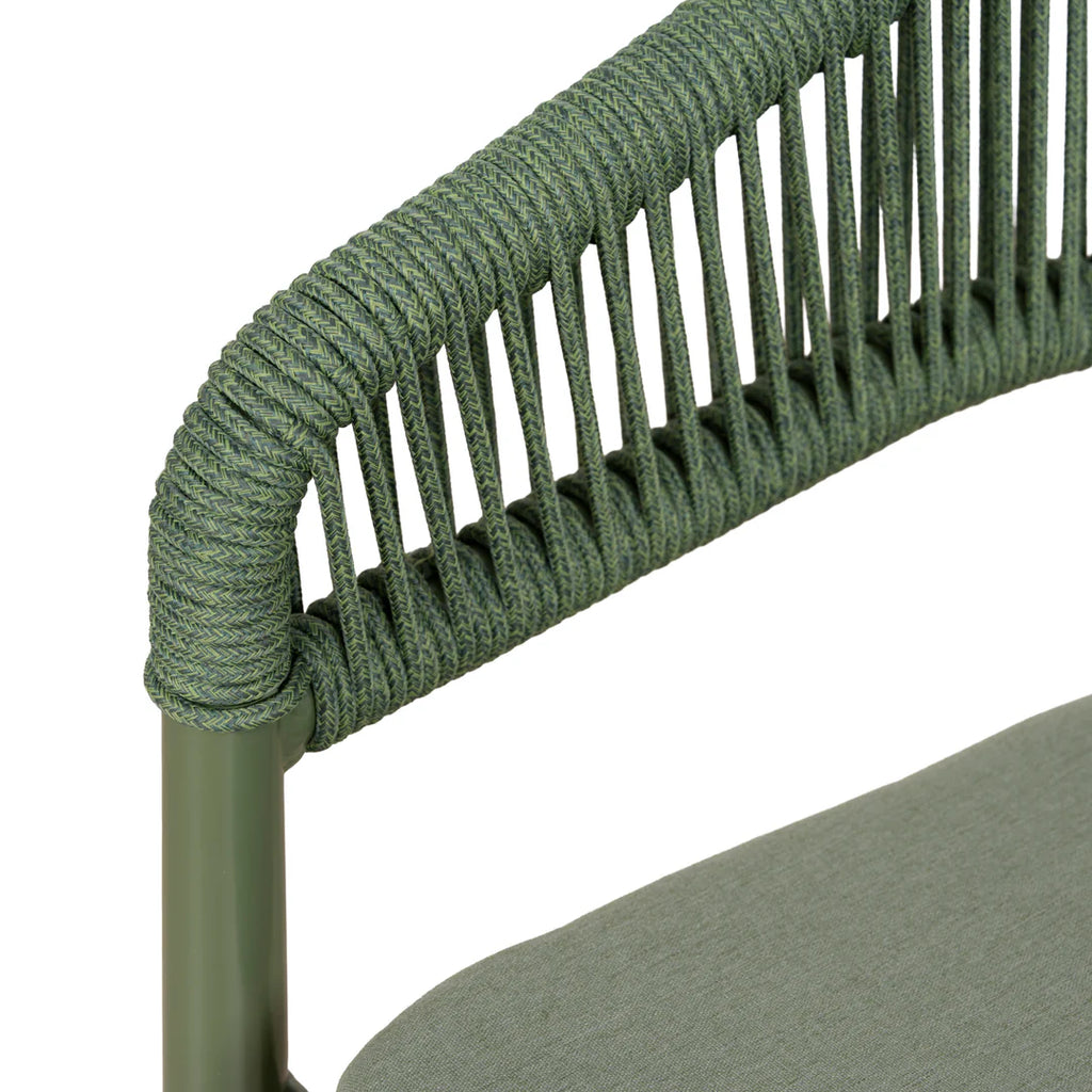 Outdoor Dining Chair - Army Green (Set of 2)