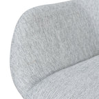 Fabric Dining chair - Silver Grey (Set of 2)