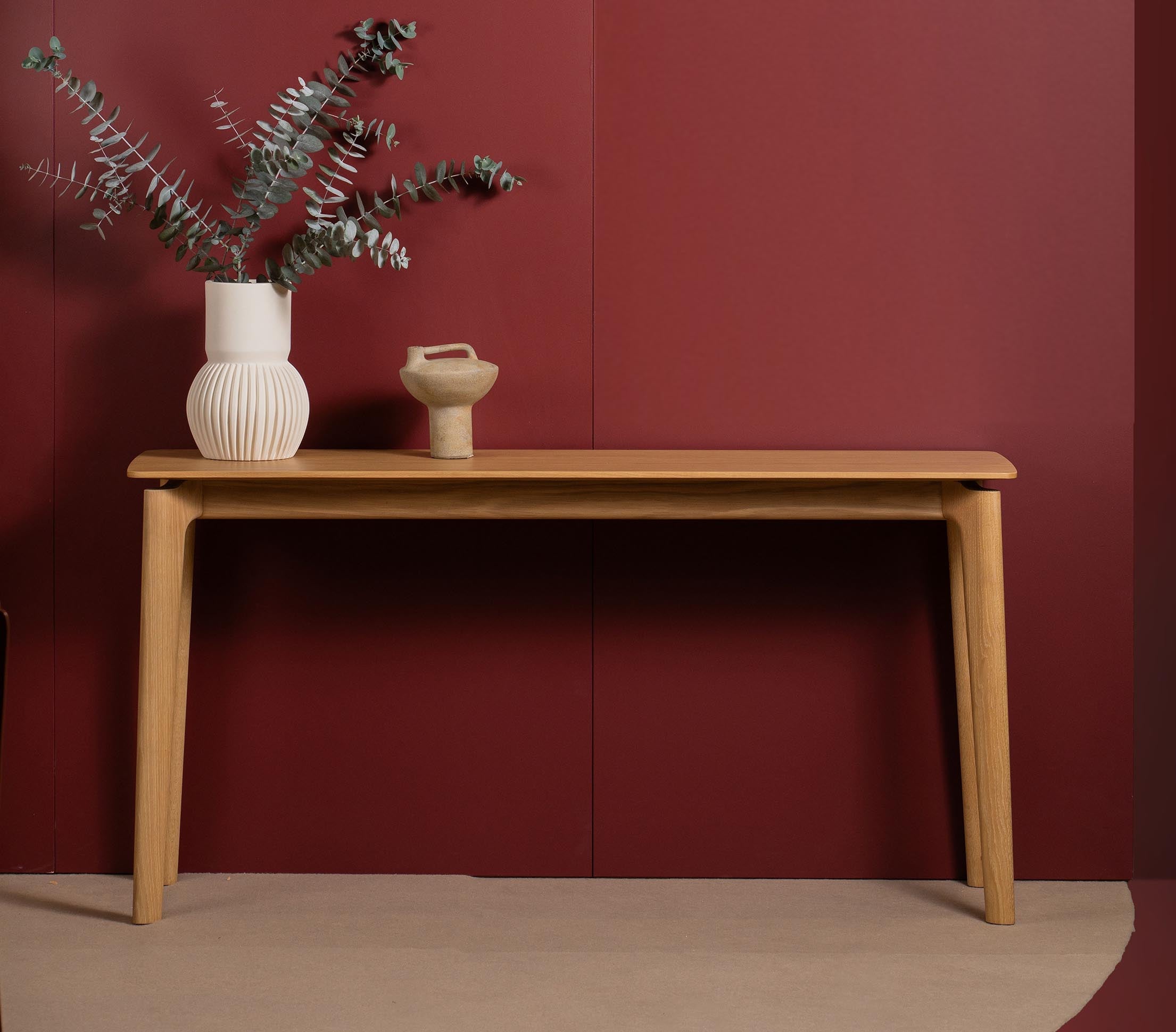Erin Console Table - Oak Natural