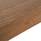 1.7m Console Table - Light Walnut