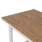 Compact Outdoor Dining Table - Sand White
