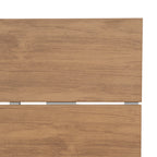 1.6m Sand White Outdoor Dining Table - Natural