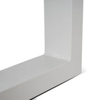 1.6m Sand White Outdoor Dining Table - Natural