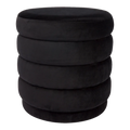 Demi Stool - Black Velvet