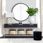 Demi Stool - Black Velvet
