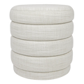 Demi Stool - Off White Linen
