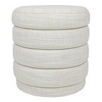 Demi Stool - Off White Linen