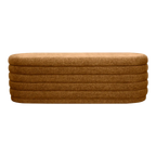Demi Storage Bench Ottoman - Butterscotch