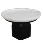 Edith Footed Bowl - Large Black