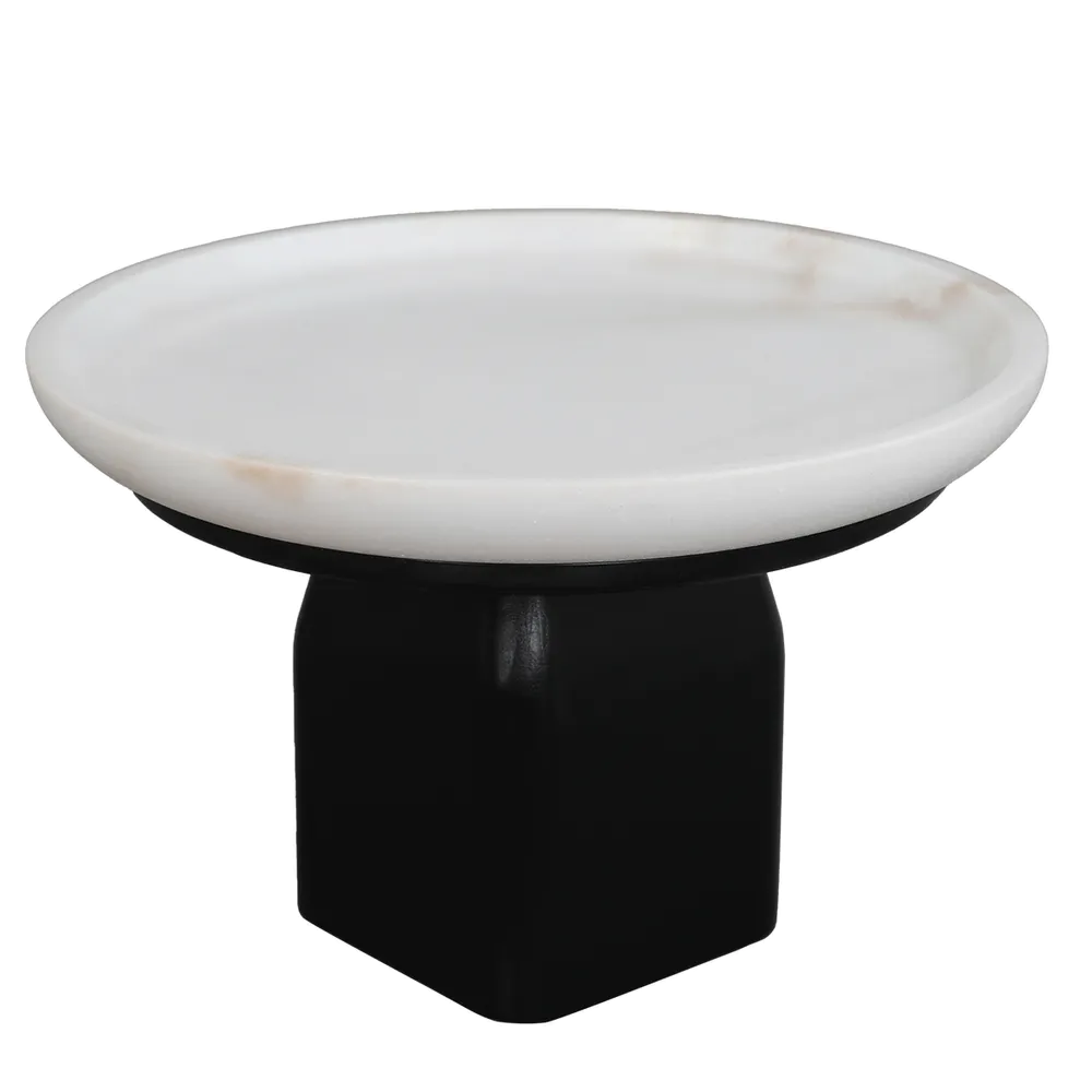 Eden Footed Bowl - Large Black