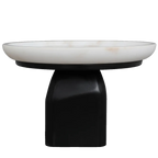 Edith Footed Bowl - Large Black