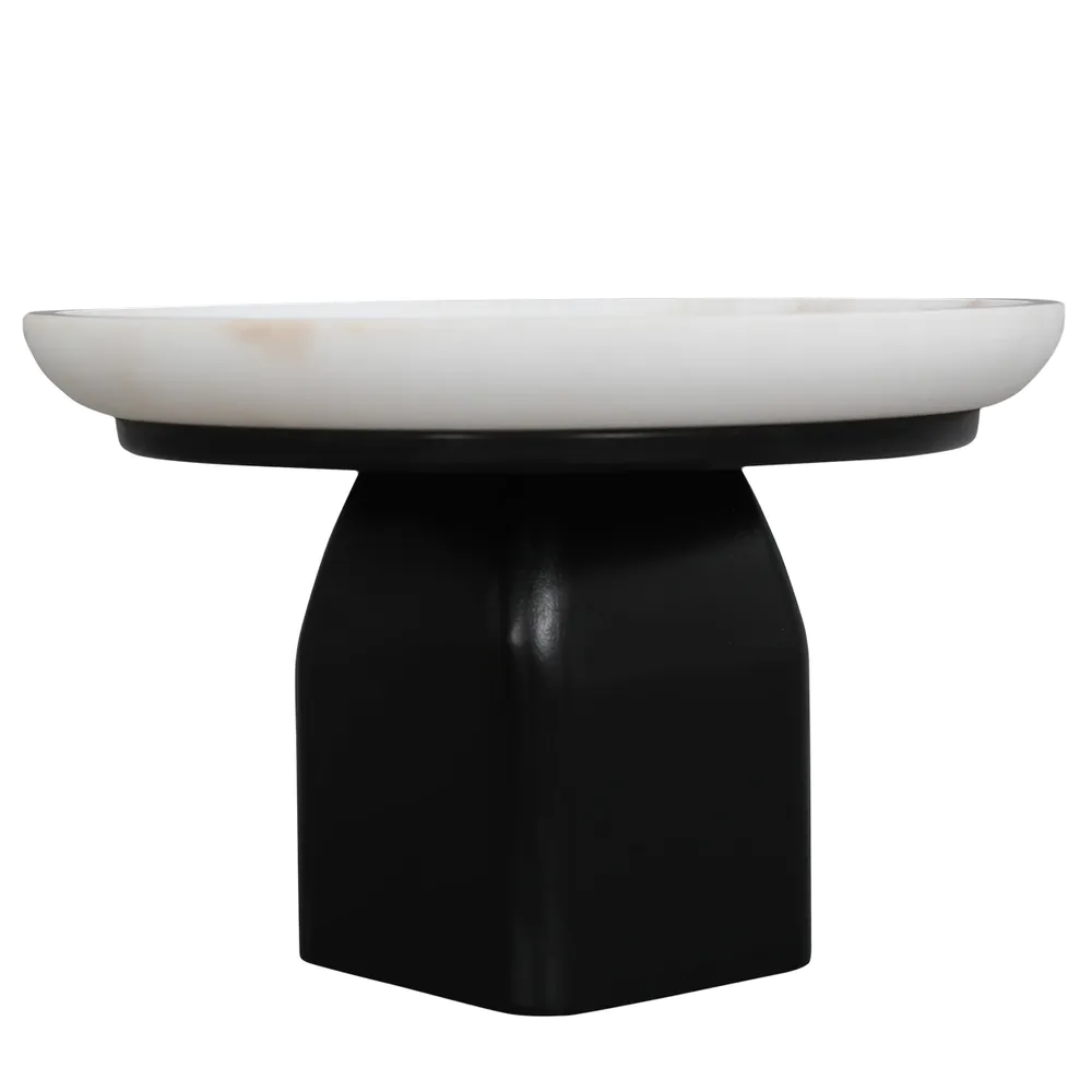 Eden Footed Bowl - Large Black