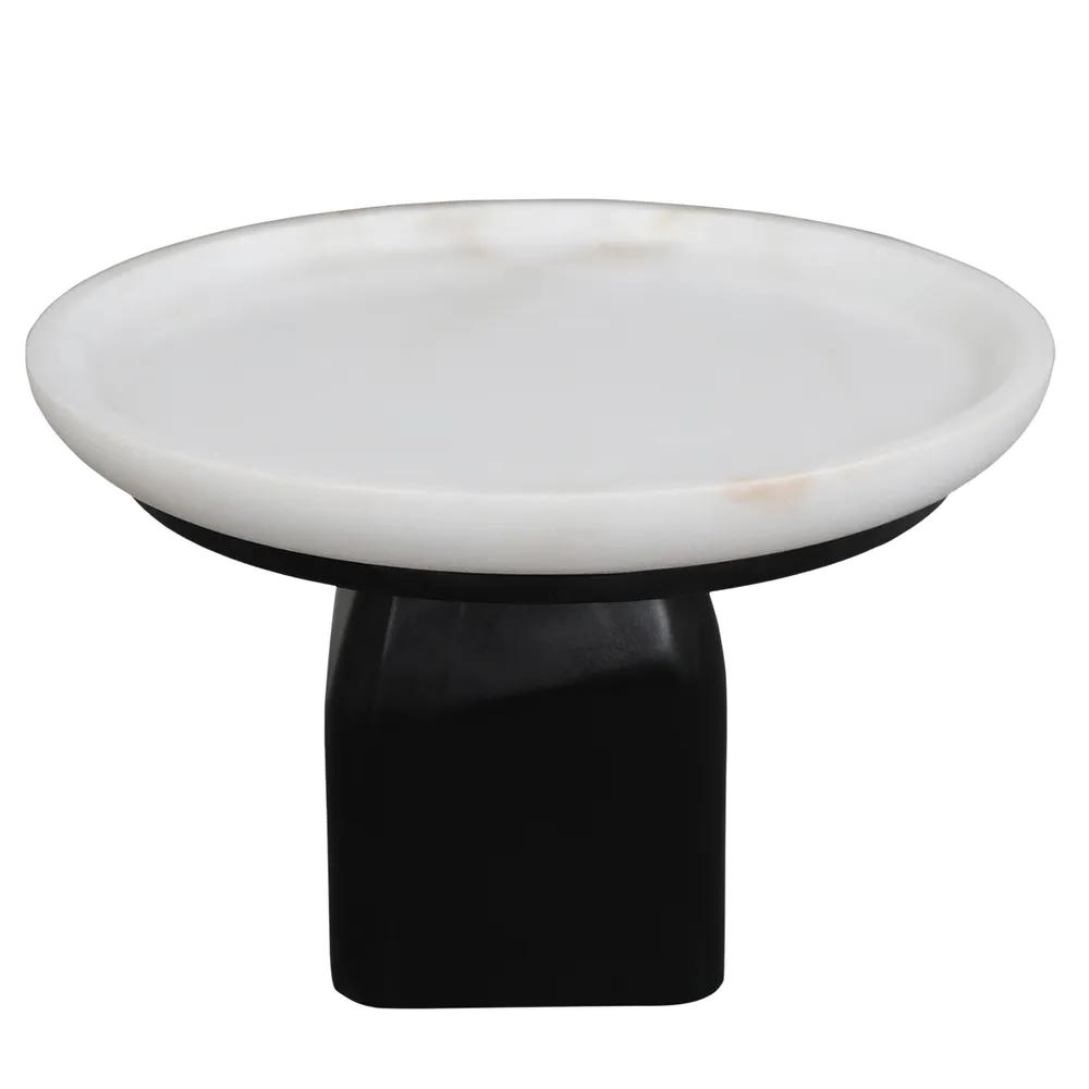 Eden Footed Bowl - Large Black