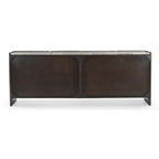 Eldridge River Brown Marble Buffet - Dark Walnut