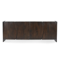 Eldridge River Brown Marble Buffet - Dark Walnut
