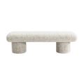 Elsworth Bench Ottoman - Oyster Jacquard