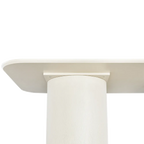 Ellison Rectangular Dining Table - 2.4m Ivory