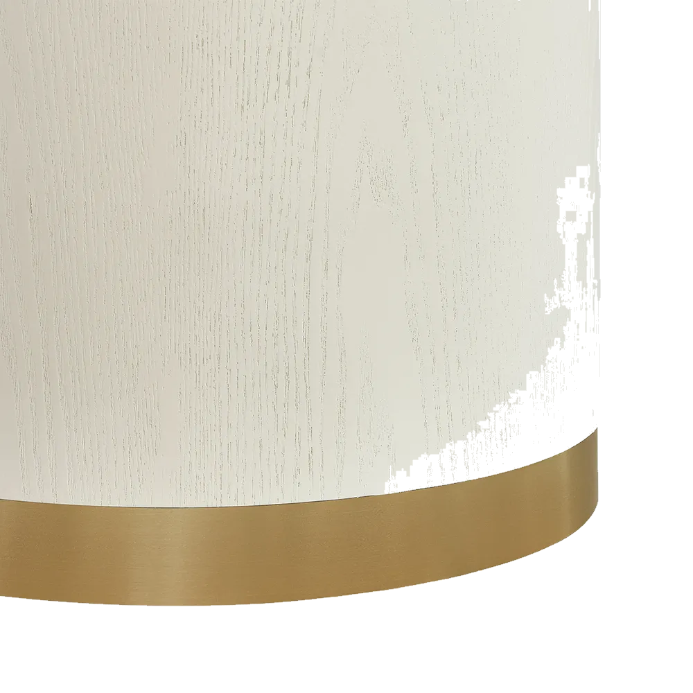 Eli Rectangular Dining Table - 2.4m Ivory