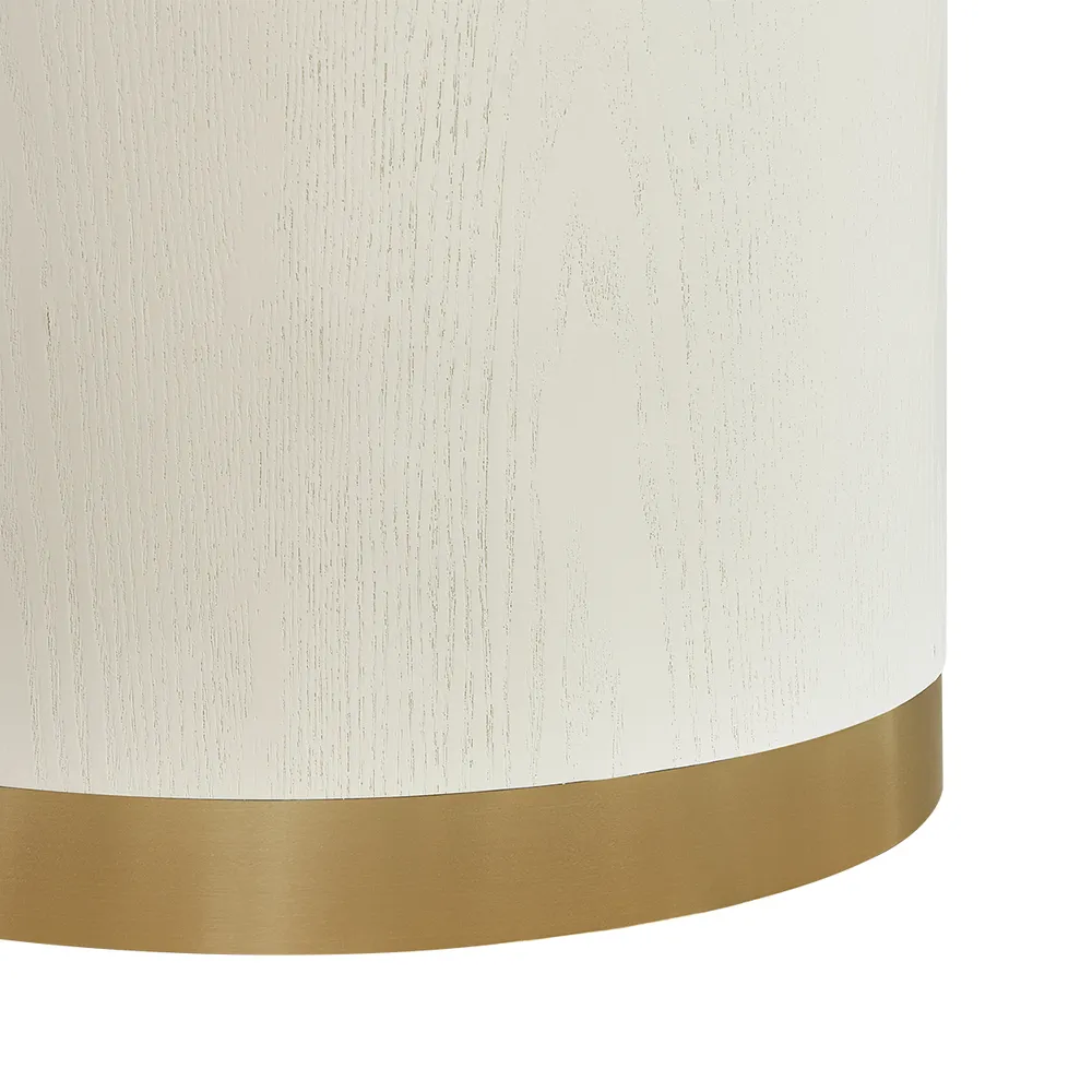 Ellison Rectangular Dining Table - 2.4m Ivory